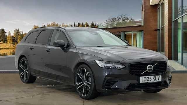 Platinum grey Used 2025 Volvo V90 Ultra Estate | £36,390 (Super price) - Image 1/4