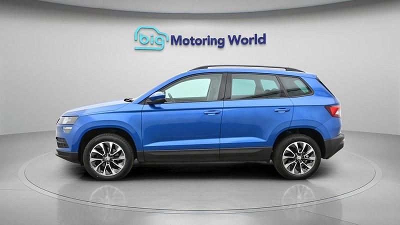 Used Skoda Karoq SE Drive 150 HP (110 kW) 2020 Blue SUV