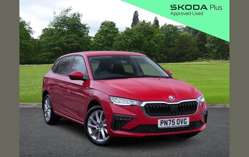 New Skoda Scala SE L 116 HP (85 kW) 2025 Red Hatchback