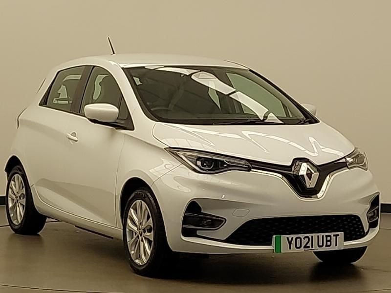 White Used 2021 Renault Zoe Iconic Hatchback | £9,998 (Fair price) - Image 1/4