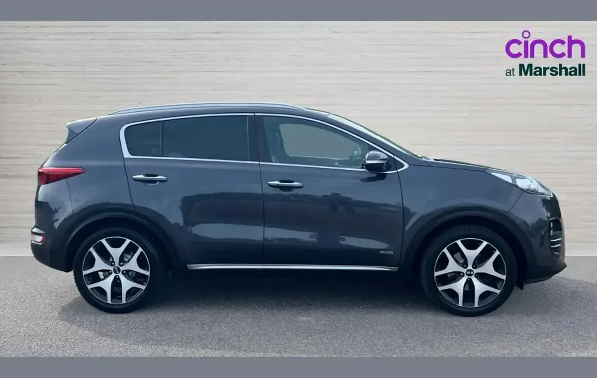 Used Kia Sportage GT-Line 136 HP (100 kW) 2017 Silver SUV