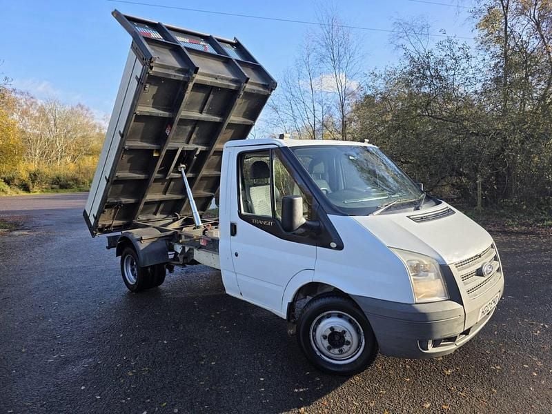 Used Ford Transit 125 HP (91 kW) 2012 White Cabriolet