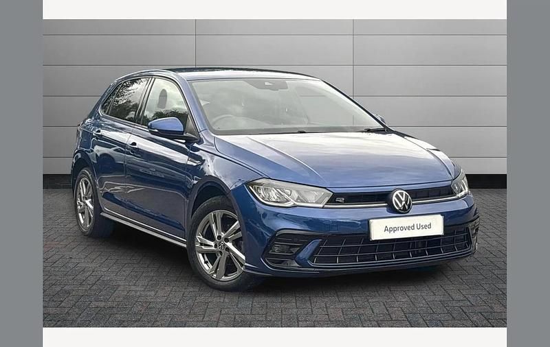 Blue Used 2023 VW Polo R-line Hatchback | £17,995 (Fair price) - Image 1/3