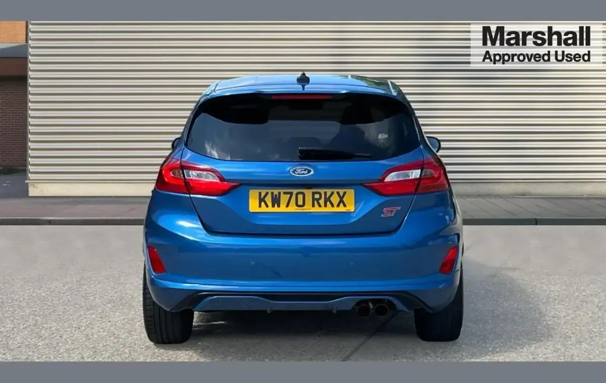 Used Ford Fiesta ST 200 HP (147 kW) 2020 Blue Hatchback