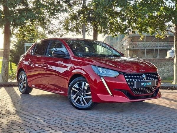 Red Used 2023 Peugeot 208 Allure+ Hatchback | £13,999 (Good price) - Image 1/4