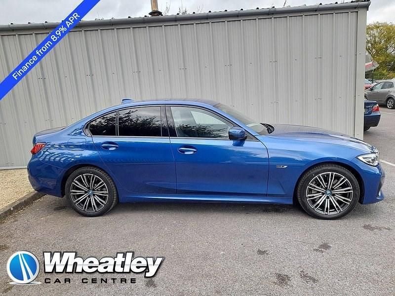 Used BMW 330e M Sport 2021 Blue Sedan