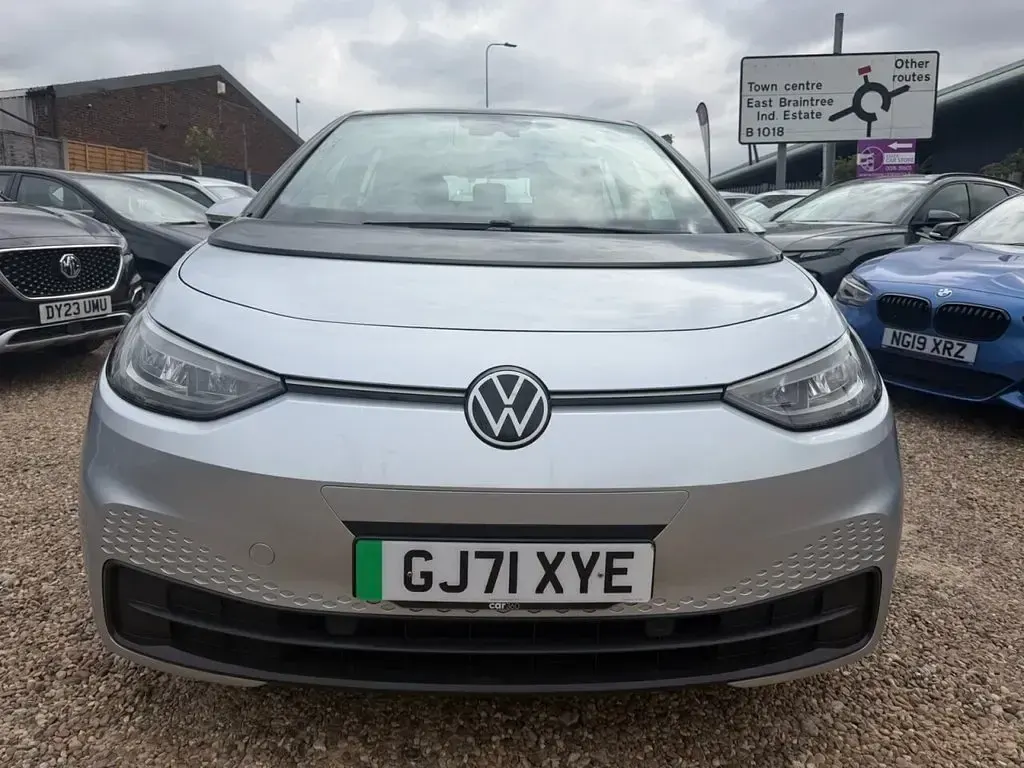 Used VW ID.3 Pro Performance 150 kW (204 HP) 2021 Silver Hatchback