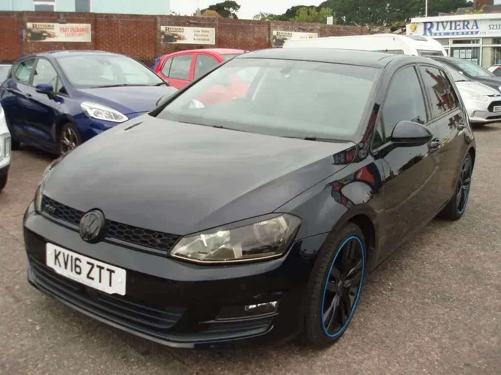 Used VW Golf VII GT 2016 Black Hatchback