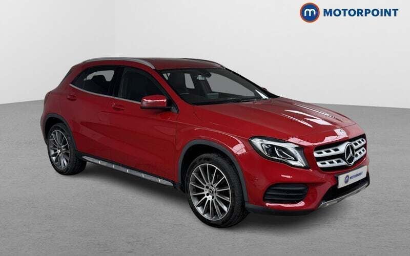 Red Used 2019 Mercedes GLA180 AMG line SUV | £17,899 (Fair price) - Image 1/4