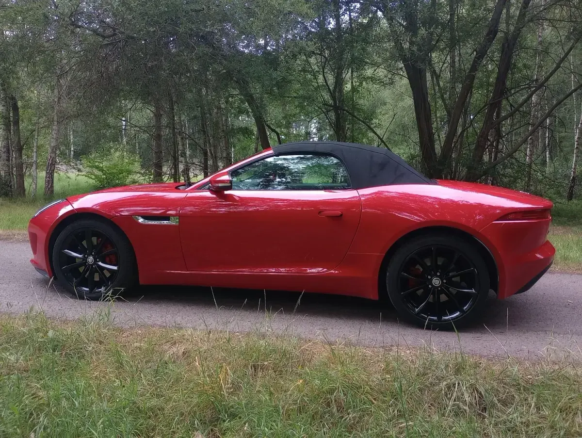 Usado Jaguar F-Type Supercharged 2013 Vermelho Cabrios