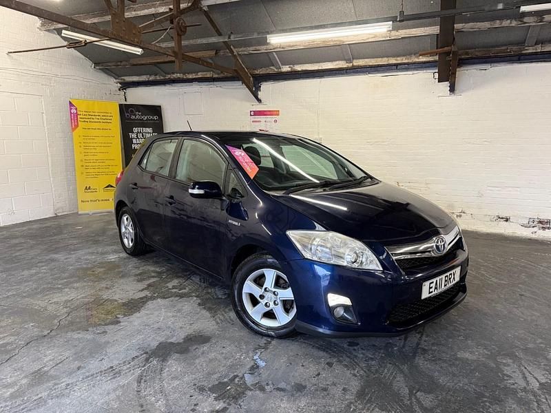 Used Toyota Auris Hybrid T4 2011 Blue Hatchback
