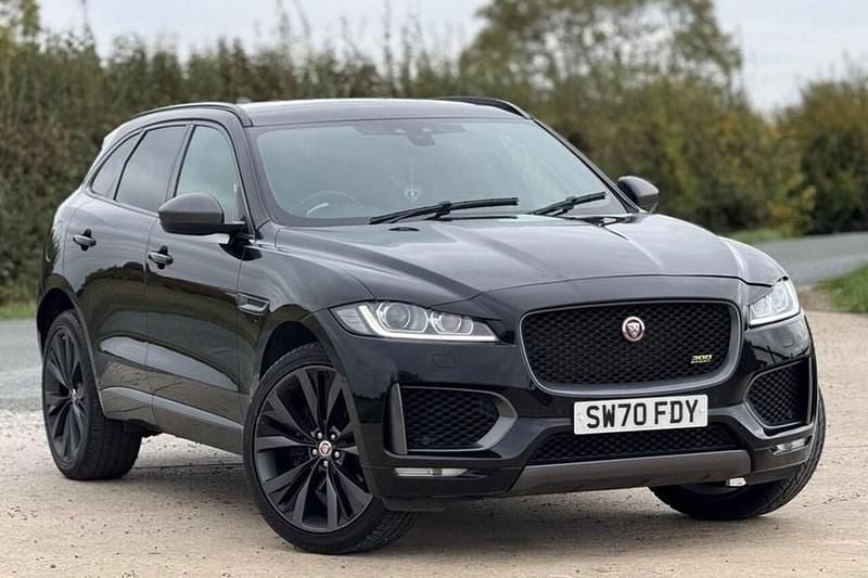 Black Used 2020 Jaguar F-Pace S SUV | £28,999 (Fair price) - Image 1/1