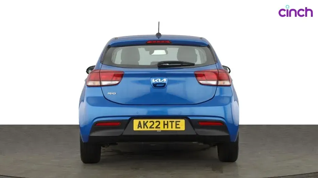 Used Kia Rio 2022 Blue Hatchback