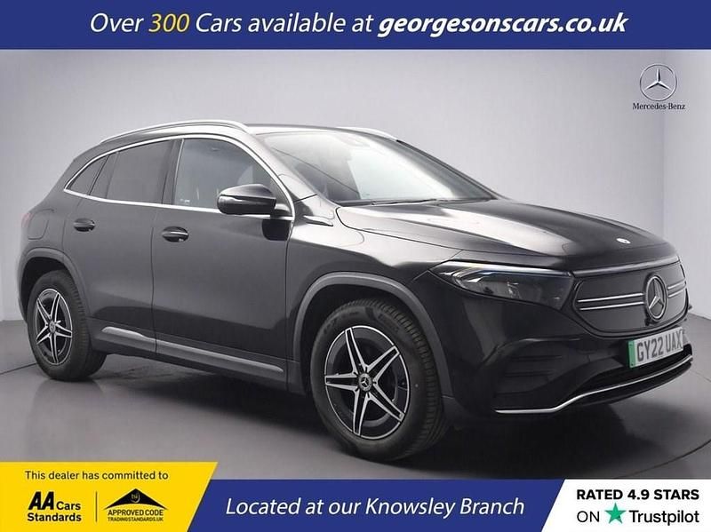 Black Used 2022 Mercedes EQA250 AMG line SUV | £21,250 (Fair price) - Image 1/4