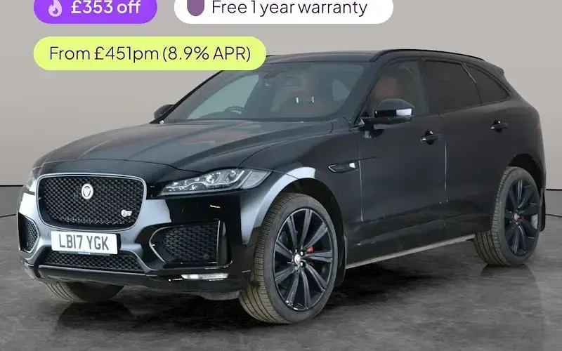 Used Jaguar F-Pace Supercharged 381 HP (280 kW) 2017 SUV