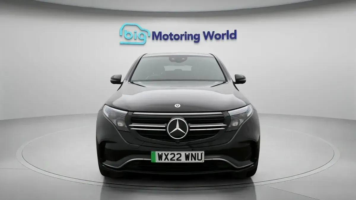 Used Mercedes EQC400 AMG line 300 kW (408 HP) 2022 Black SUV