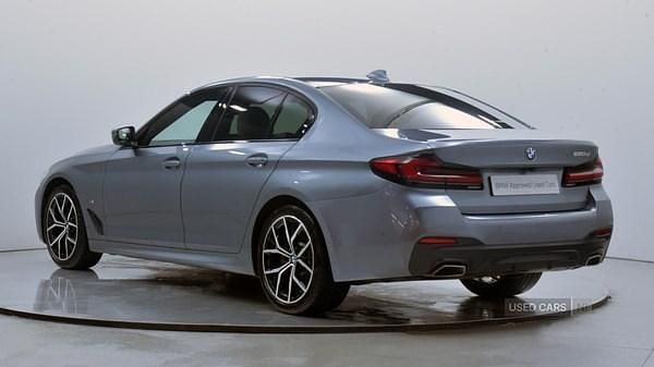 Used BMW 520 M Sport 187 HP (137 kW) 2022 Blue Sedan