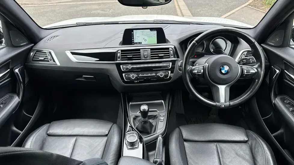 Used BMW 116 M Sport 114 HP (83 kW) 2019 White Hatchback