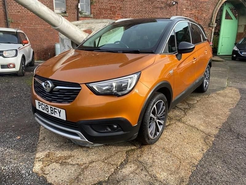 Used Vauxhall Crossland X Elite 81 HP (59 kW) 2018 Orange SUV