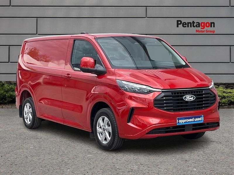 Metallic artisan red Used 2024 Ford Transit Custom Limited Van | £25,995 (A bit pricey) - Image 1/4