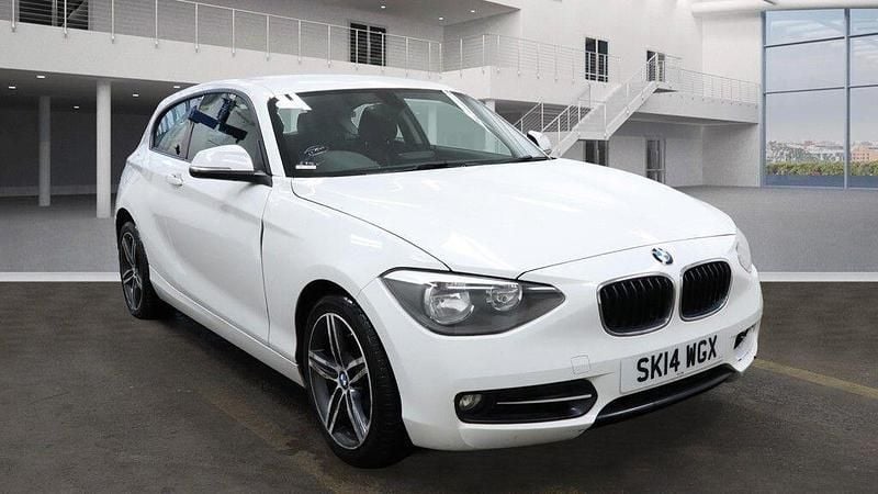 White Used 2014 BMW 116 Sport Line Hatchback | £4,450 (Fair price) - Image 1/4