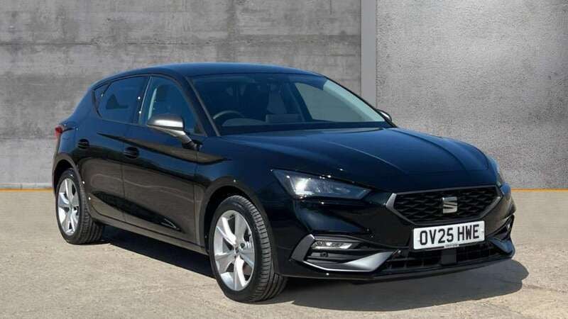 Midnight black New 2025 Seat Leon FR Hatchback | £26,290 - Image 1/4