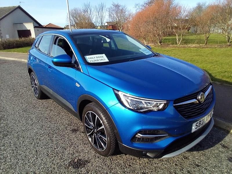Used Vauxhall Grandland X Elite 2021 Blue SUV