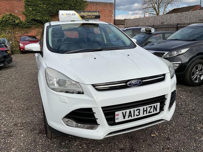 Second-hand Ford Kuga Titanium X 163 CP (119 kW) 2013 Alb SUV