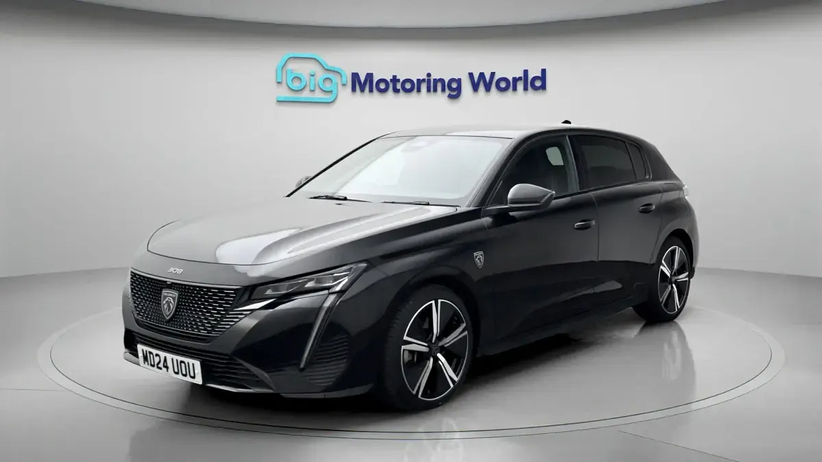 Used Peugeot 308 GT 180 HP (132 kW) 2024 Black Hatchback