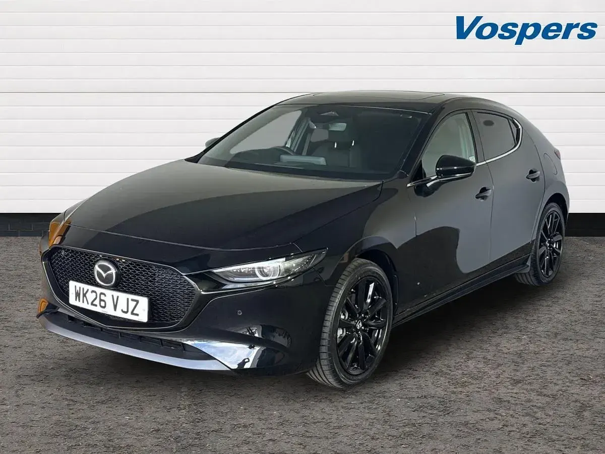 Novo Mazda 3 Exclusive-Line 186 HP (136 kW) 2026 Preto Citadino