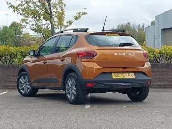 Used Dacia Sandero Expression 100 HP (73 kW) 2024 Orange Hatchback