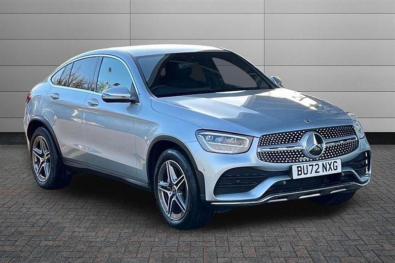 Silver Used 2022 Mercedes 220 AMG line Coupe | £34,490 - Image 1/4