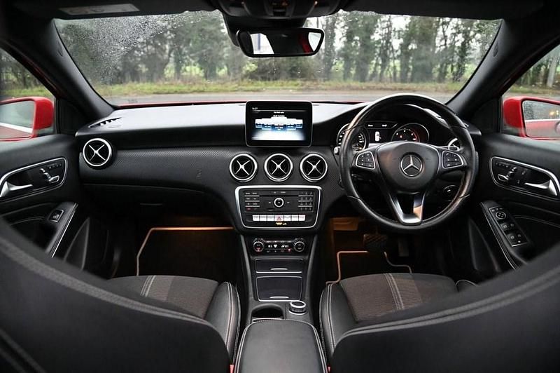Used Mercedes A200 Sport Edition 136 HP (100 kW) 2018 Red Hatchback