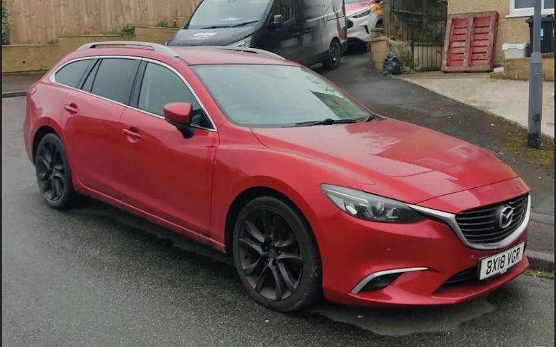 Used Mazda 6 Inclusive 175 HP (128 kW) 2018 Red Estate