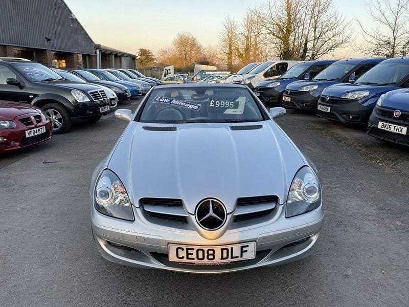 Used Mercedes SLK200 163 HP (119 kW) 2008 Silver Cabriolet