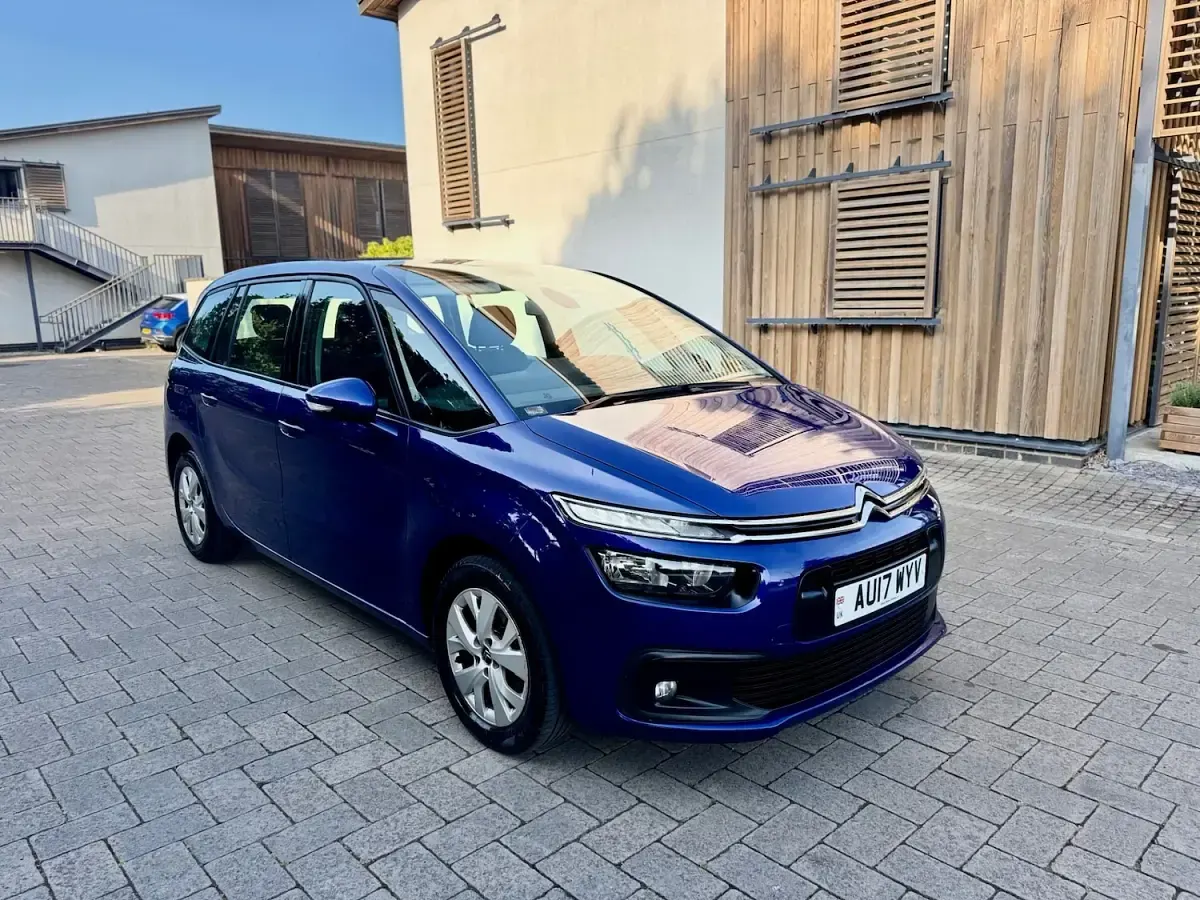 Used Citroën Grand C4 Picasso Touch 120 HP (88 kW) 2017 Blue MPV
