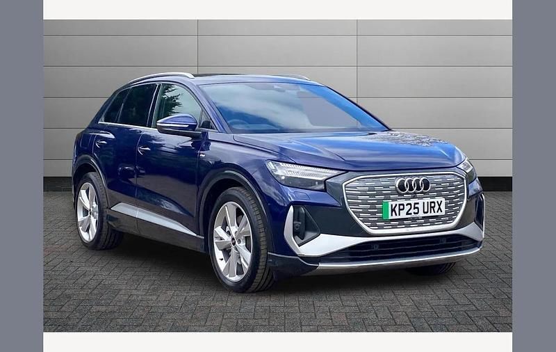 Used Audi Q4 e-tron S-Line 210 kW (286 HP) 2025 Blue SUV