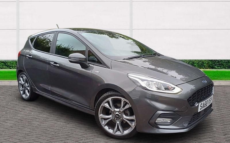 Used Ford Fiesta ST-Line X 125 HP (91 kW) 2018 Grey Hatchback