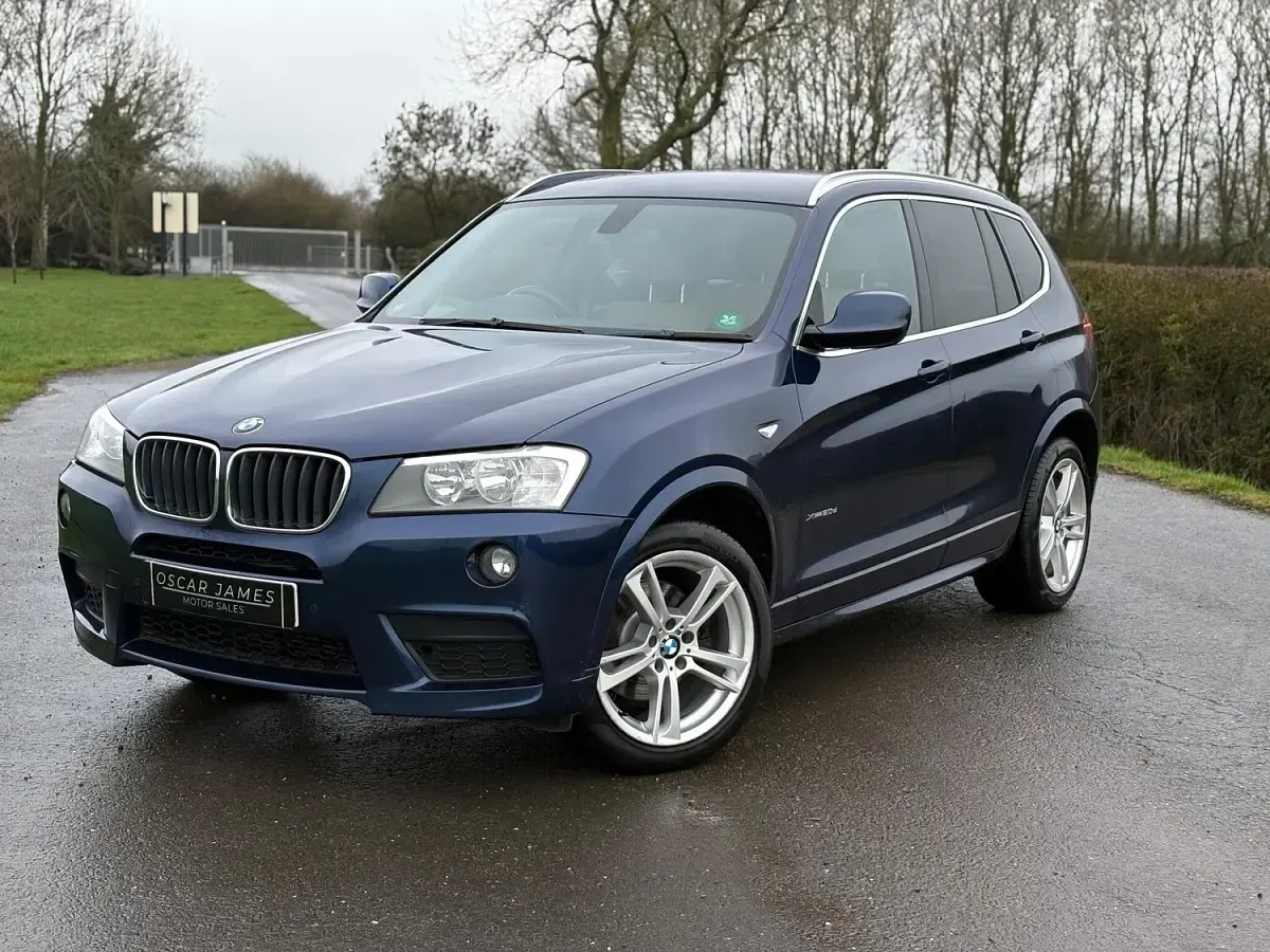 Used BMW X3 M Sport 184 HP (135 kW) 2012 Blue SUV