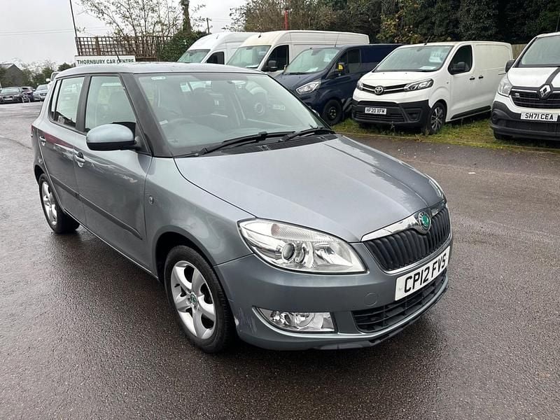 Grey Used 2012 Skoda Fabia SE Hatchback | £4,445 (Fair price) - Image 1/4