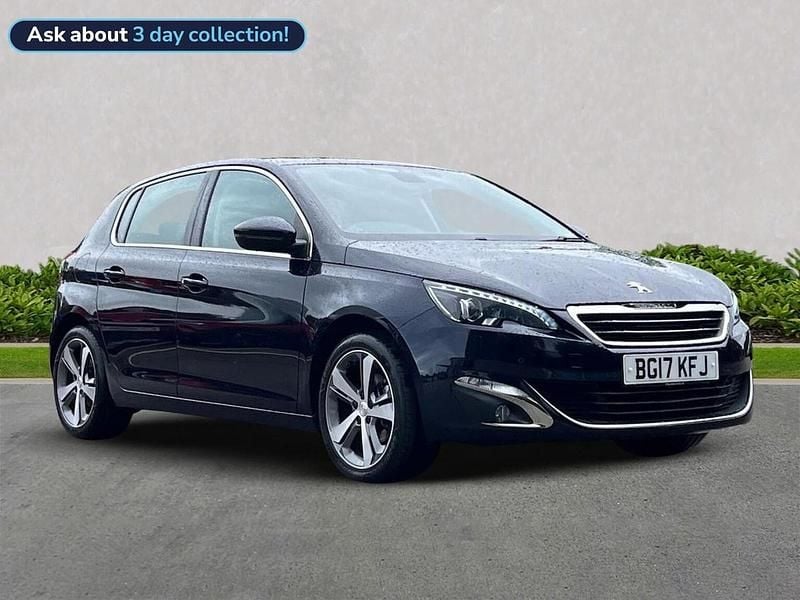 Blue Used 2017 Peugeot 308 Allure Hatchback | £6,999 (Fair price) - Image 1/4