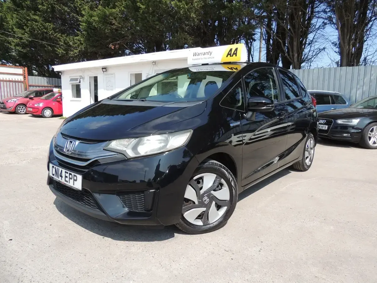 Used Honda Fit Hybrid 2014 Black Hatchback