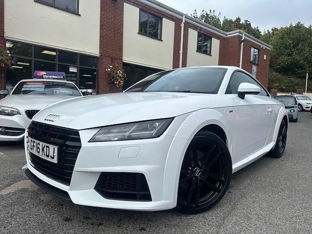 White Used 2016 Audi TT S-Line Coupe | £9,988 (Good price) - Image 1/4