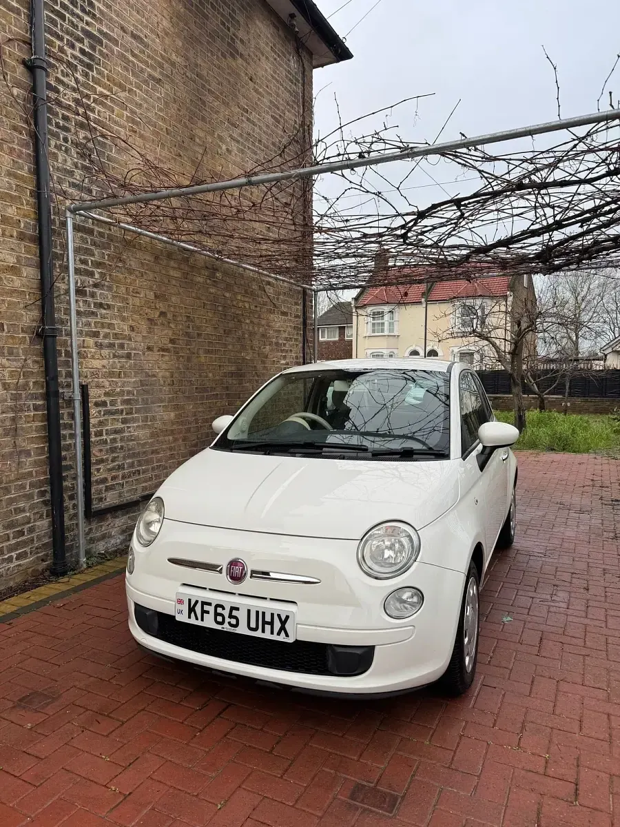 Used Fiat 500 Pop 69 HP (50 kW) 2015 White Hatchback