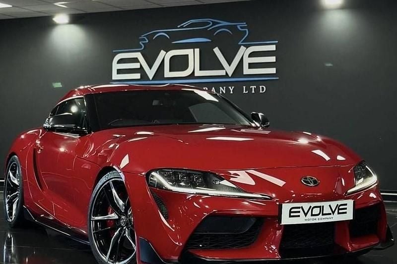Used Toyota Supra 340 HP (250 kW) 2022 Red Coupe