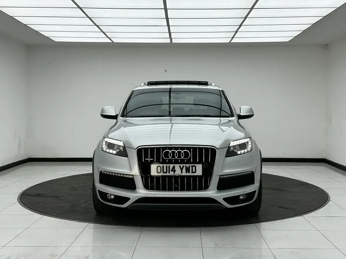 Used Audi Q7 S-line plus 245 HP (180 kW) 2014 Silver SUV