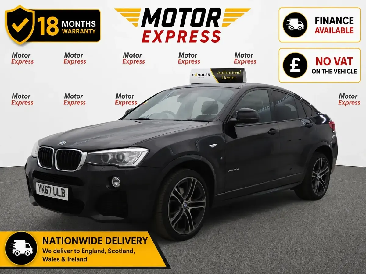 Used BMW X4 M Sport 190 HP (139 kW) 2017 Black SUV