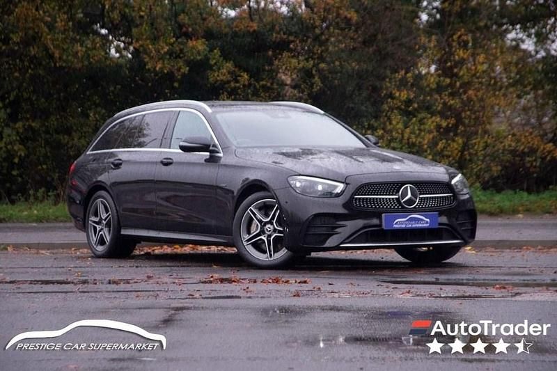 Black Used 2020 Mercedes E300 AMG line Estate | £21,399 (Fair price) - Image 1/4