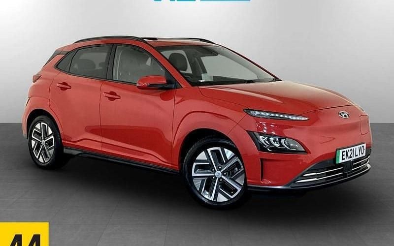 Red Used 2021 Hyundai Kona Ultimate SUV | £12,195 (Good price) - Image 1/3