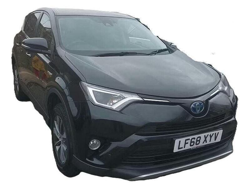 Used Toyota RAV4 Hybrid 197 HP (144 kW) 2018 Black SUV